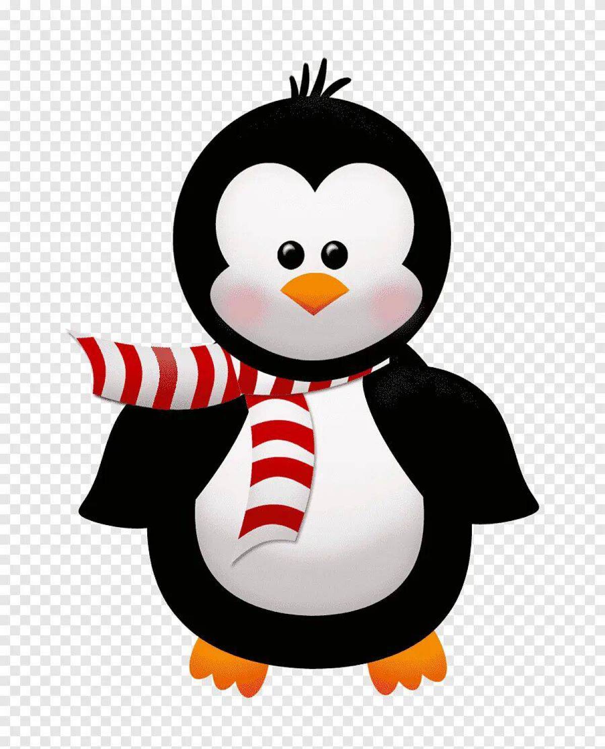 Пингвиненок для детей #16