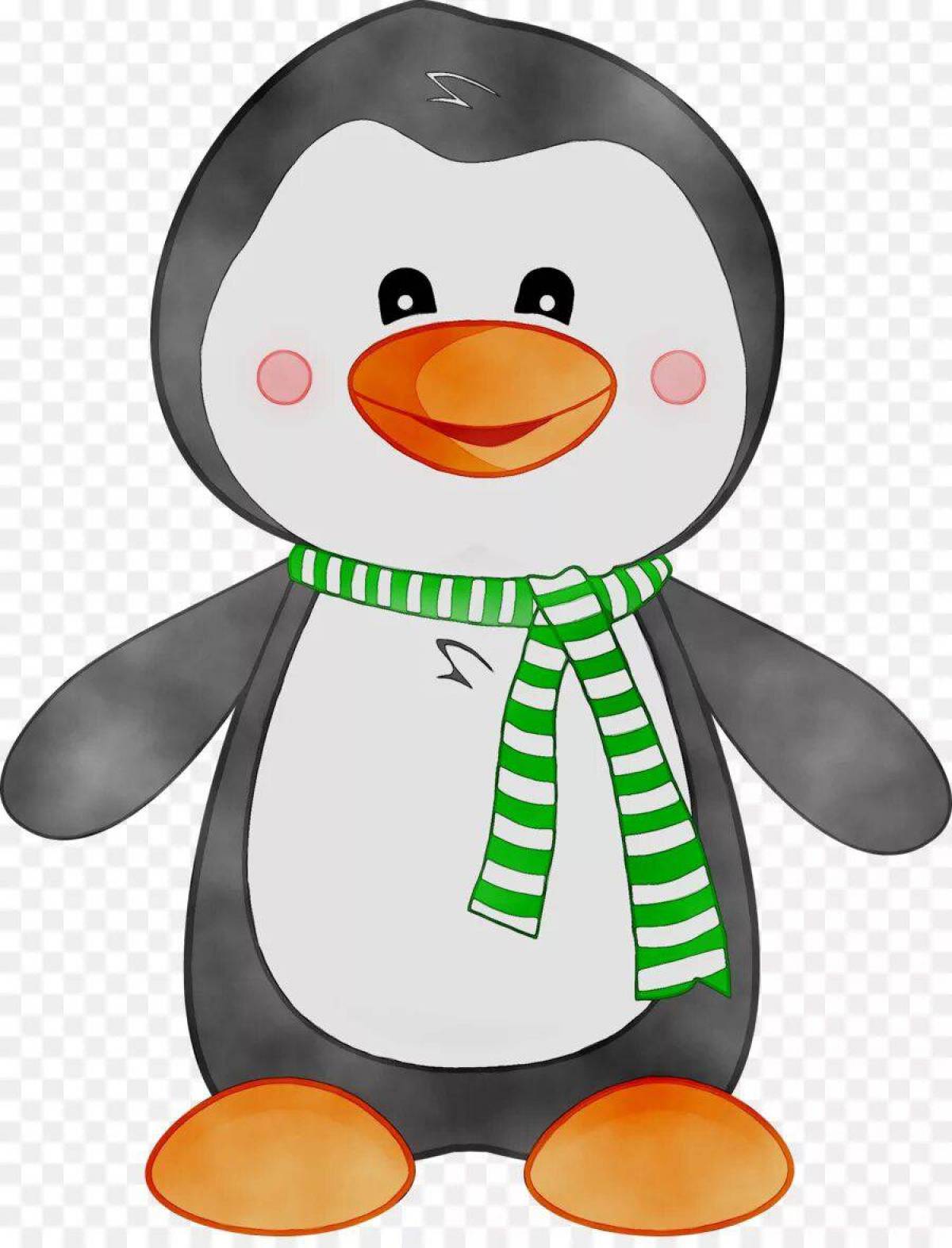 Пингвиненок для детей #22