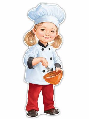 Раскраска повар для детей 6 7 лет #12 #450550
