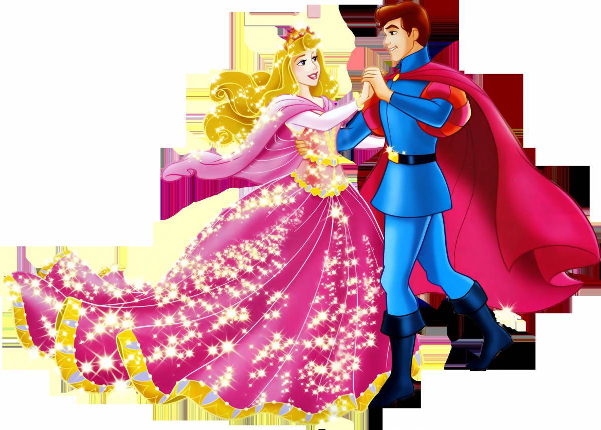Принцесса и принц для детей #3