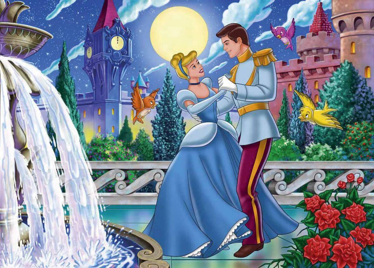 Принцесса и принц для детей #17