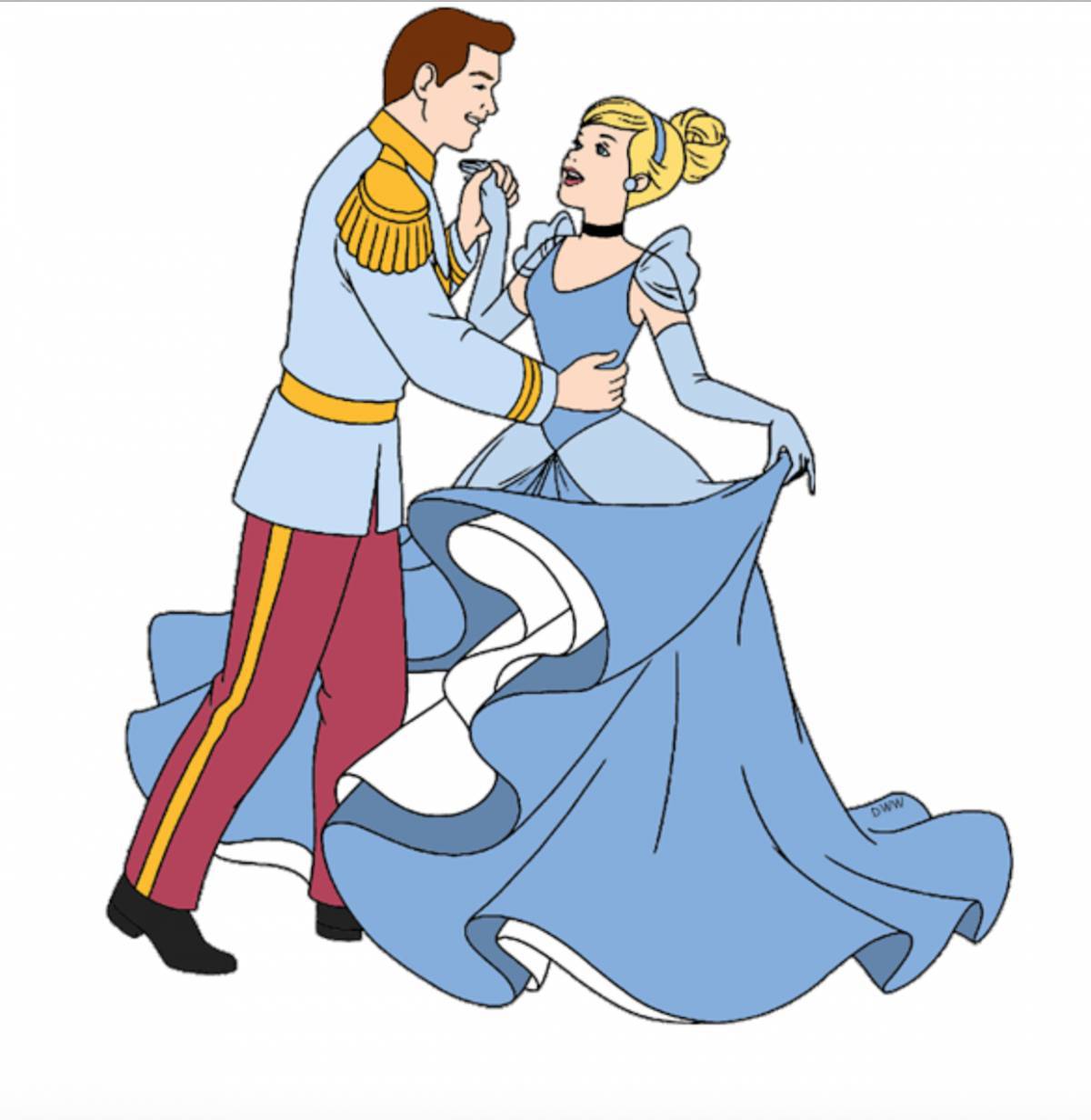 Принцесса и принц для детей #24