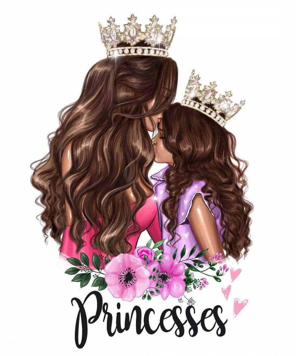 Принцесса с короной #28