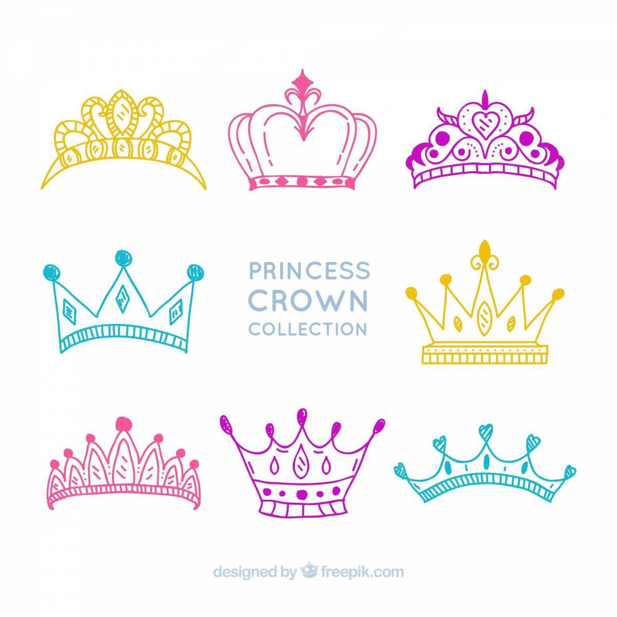 Принцесса с короной #34