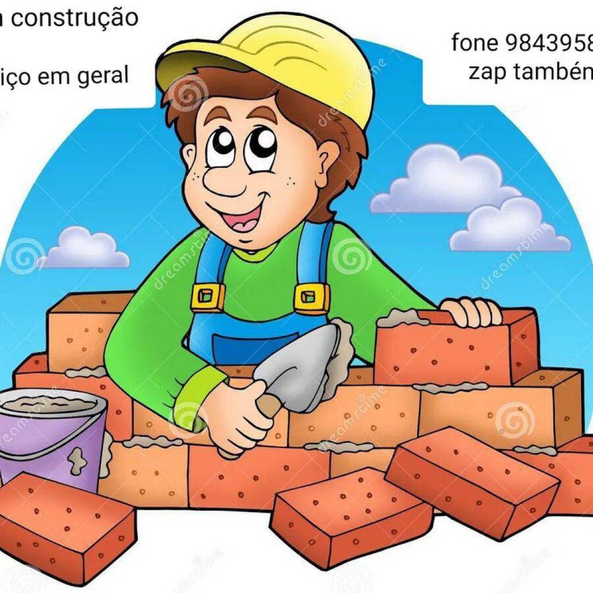 Профессия строитель для детей #36
