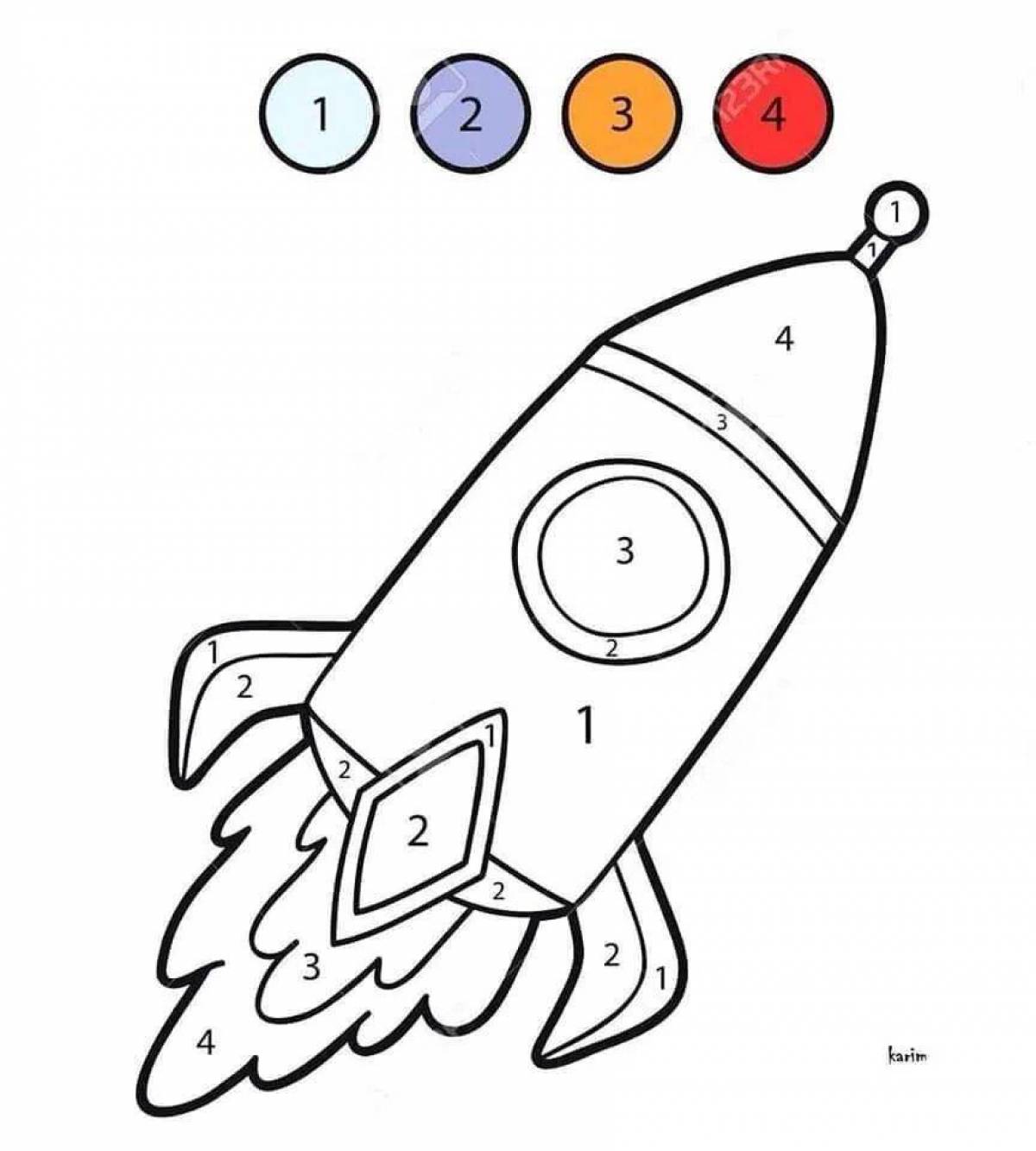 Ракета для детей 5 6 лет #13