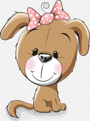 Раскраска рисунок собака для детей #32 #475189