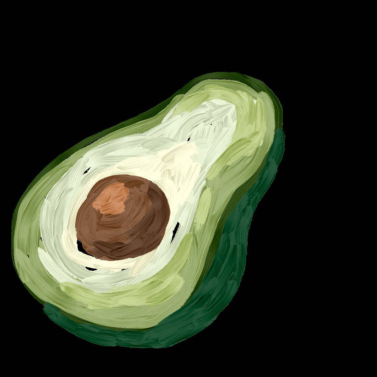 Рисунок авокадо #27