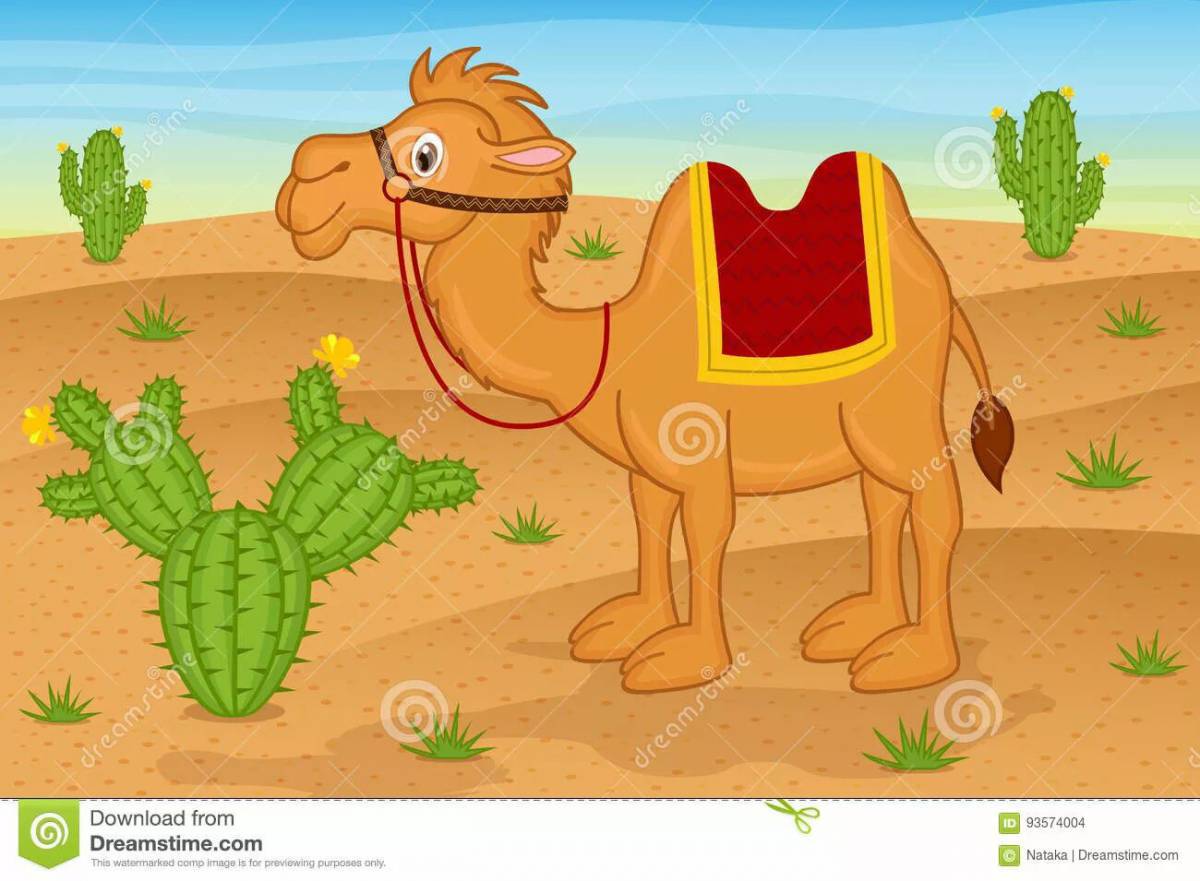 Верблюд для детей #14
