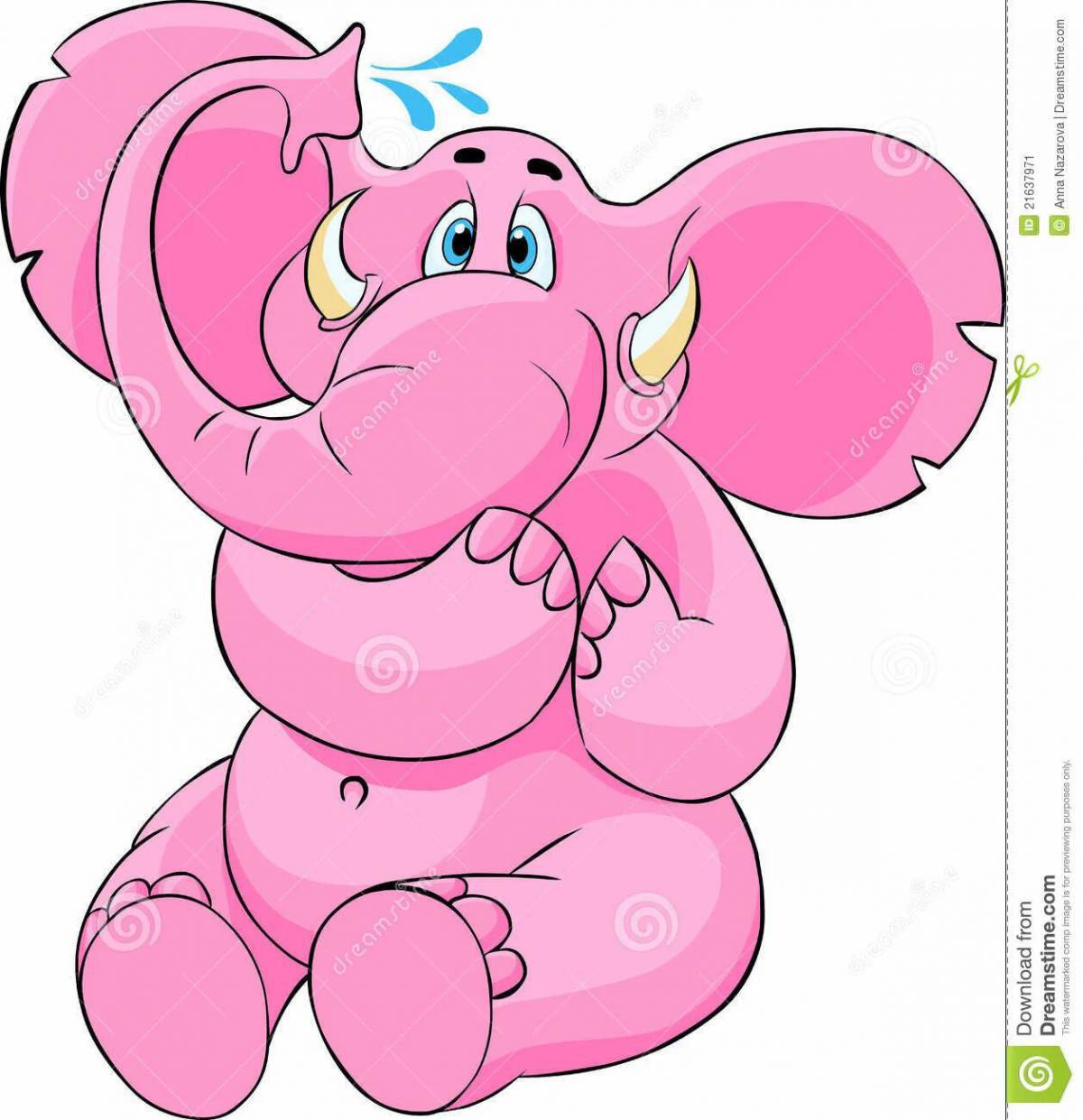 Розовый слон #1