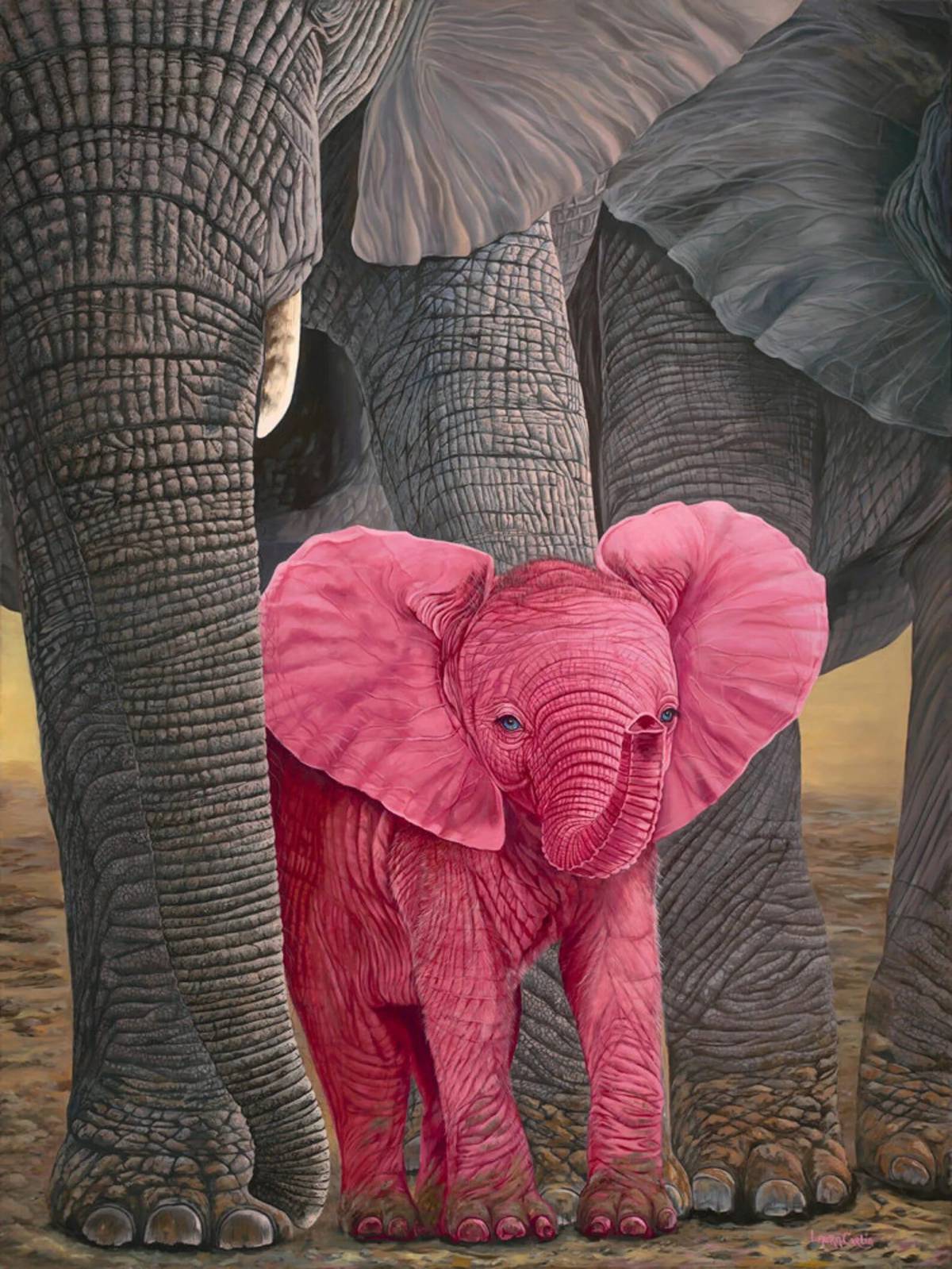 Розовый слон #8