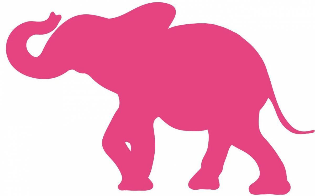 Розовый слон #28