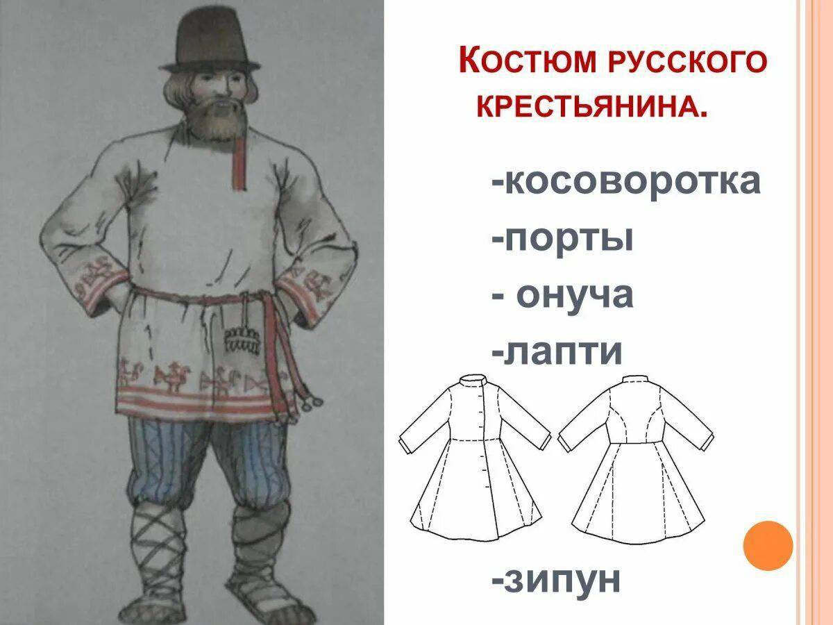 Русский народный костюм мужской #1