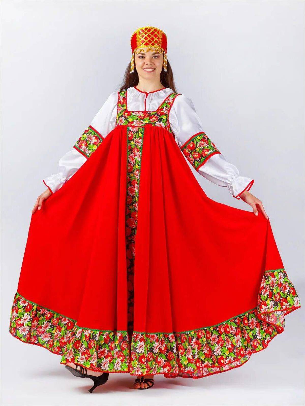 Русско народный костюм #14