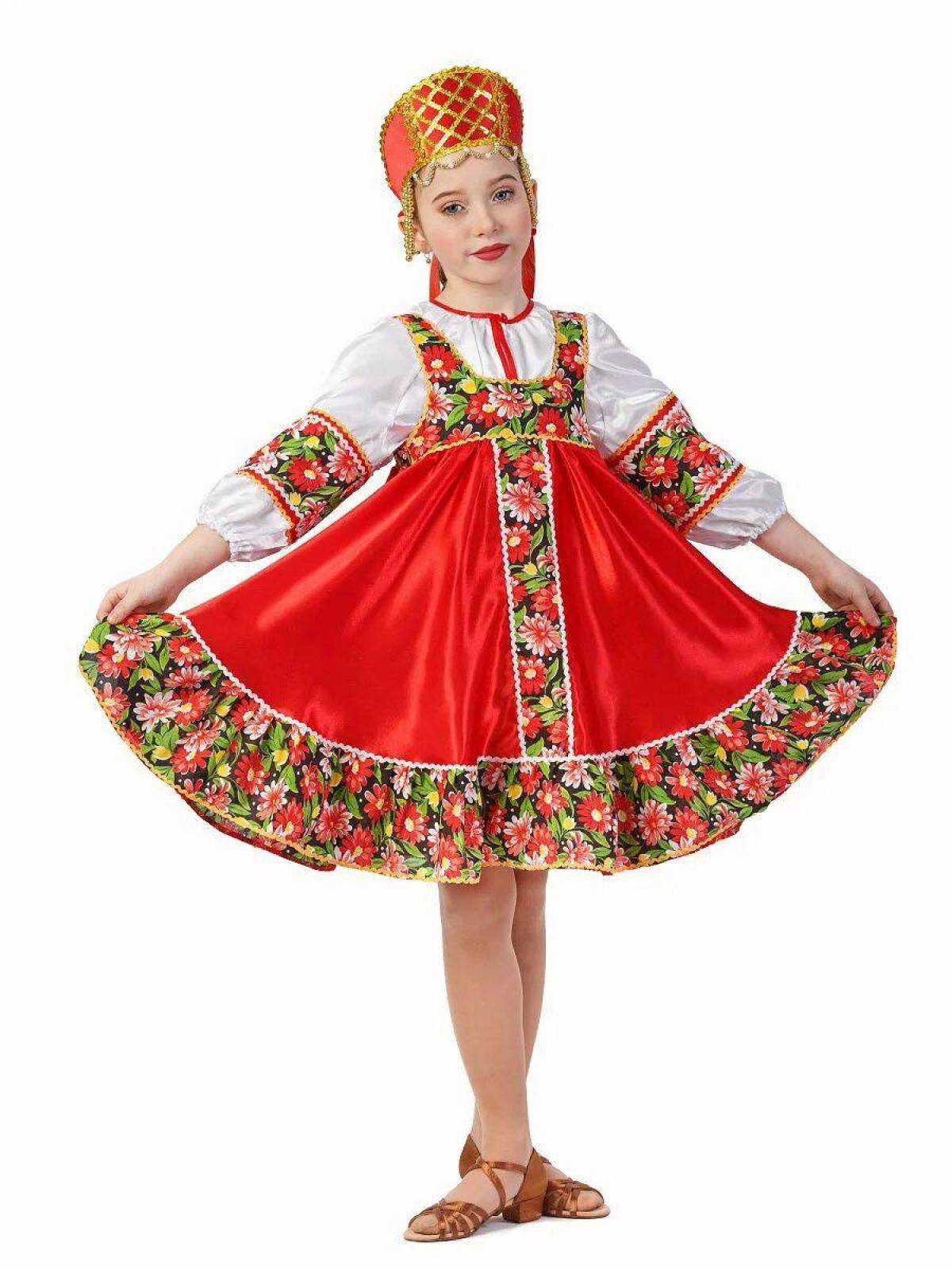 Русско народный костюм #21