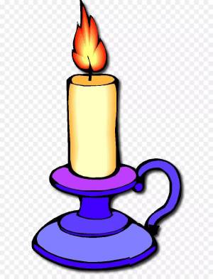 Раскраска свеча для детей #7 #488524