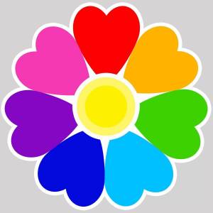 Раскраска семицветик для детей #33 #490007