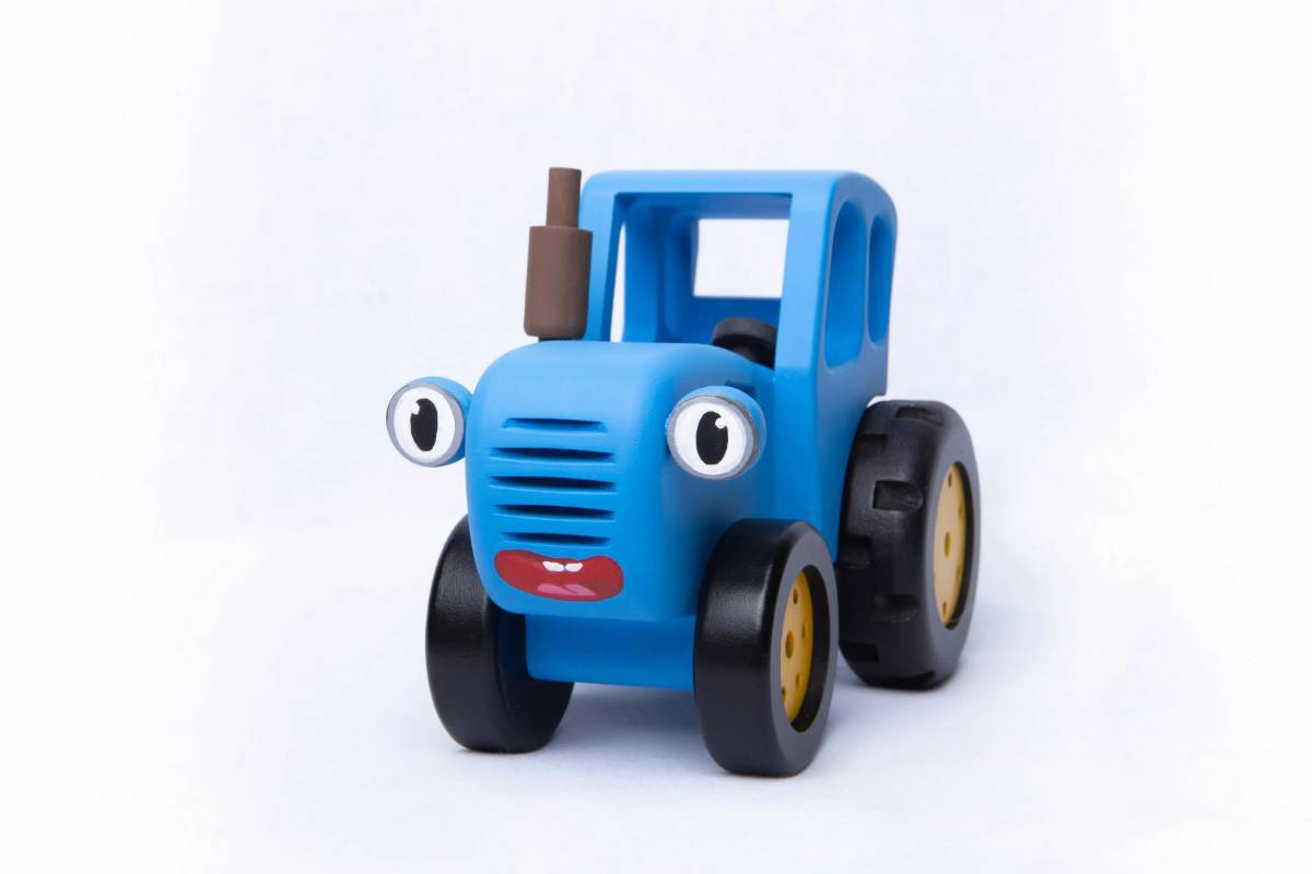 Синий трактор картинки #11