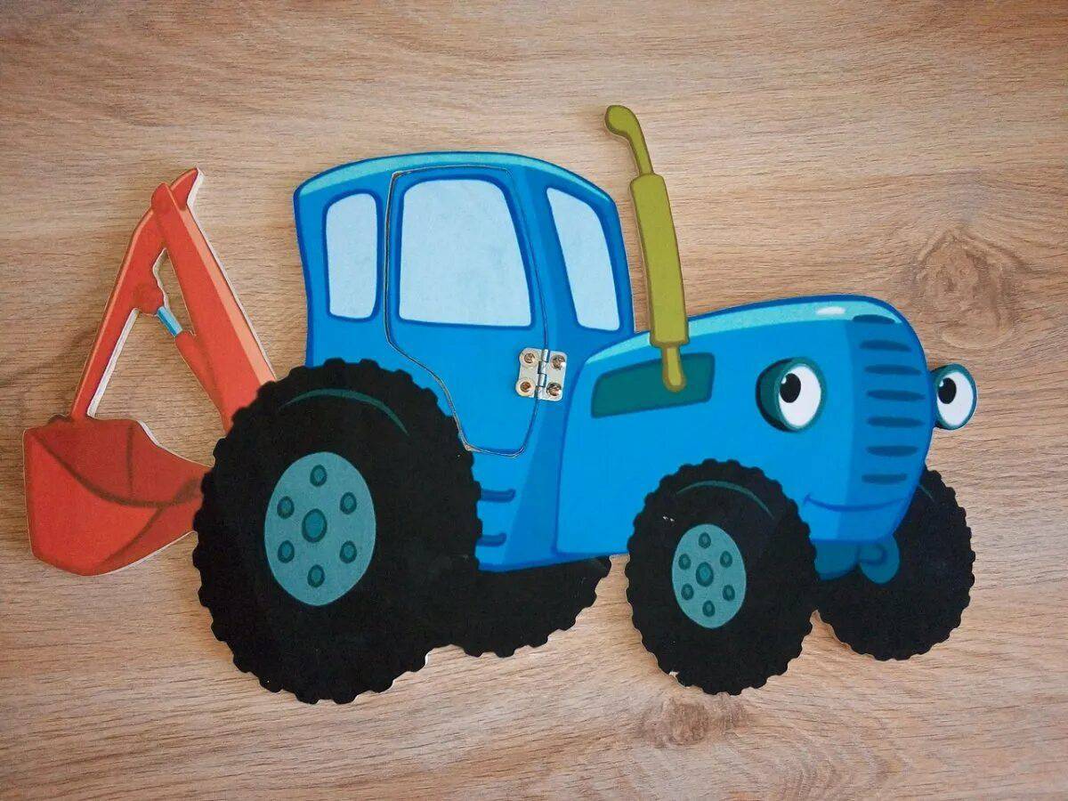 Синий трактор картинки #26