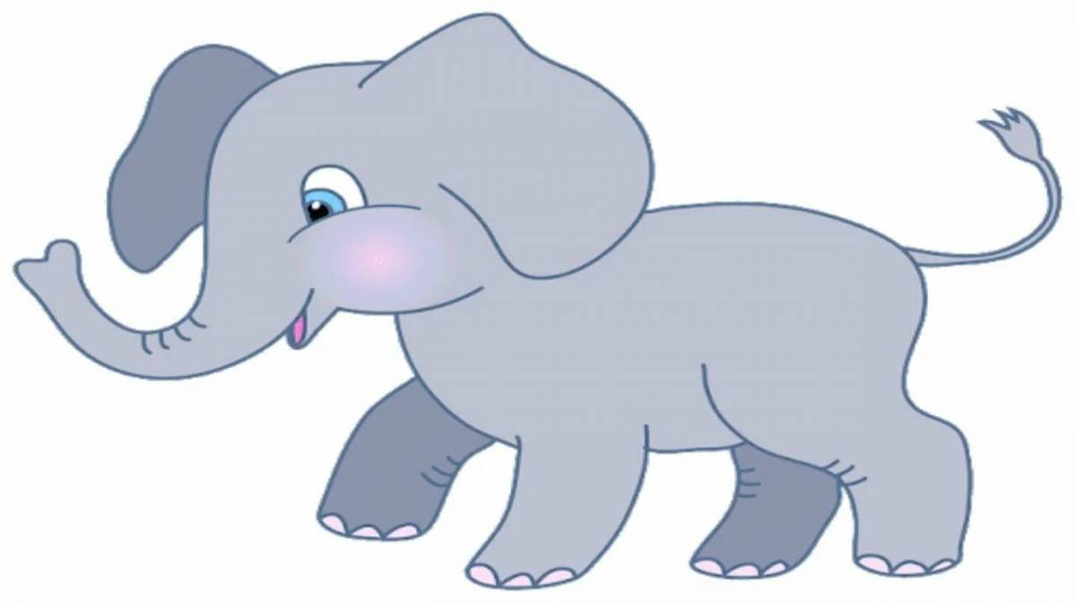 Слоненок для детей #10