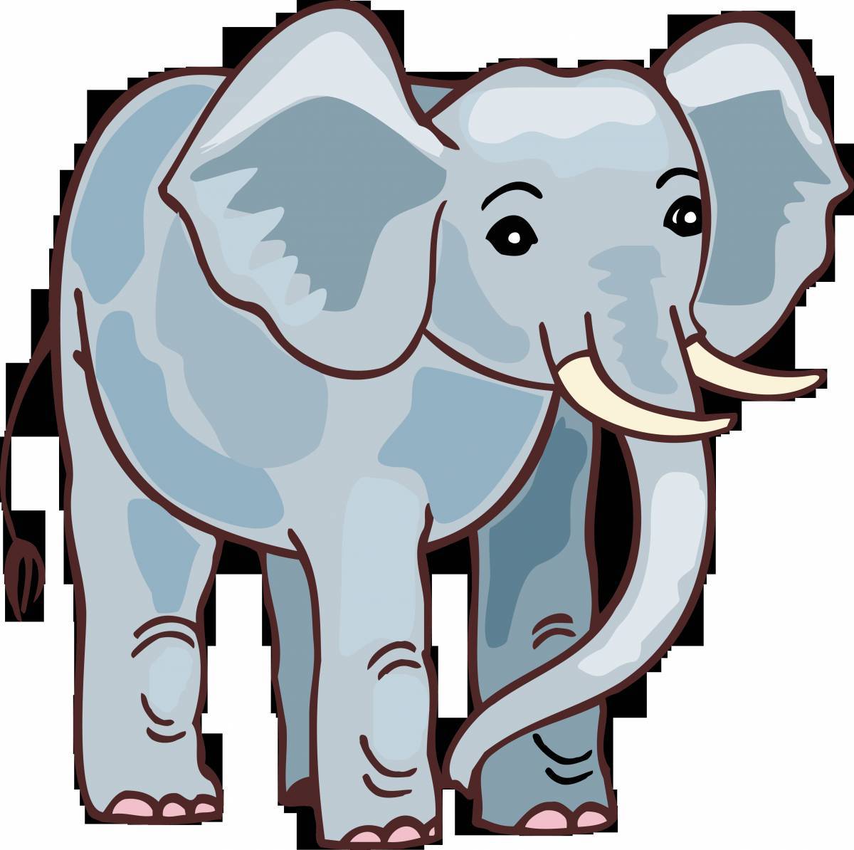 Слоненок для детей #11