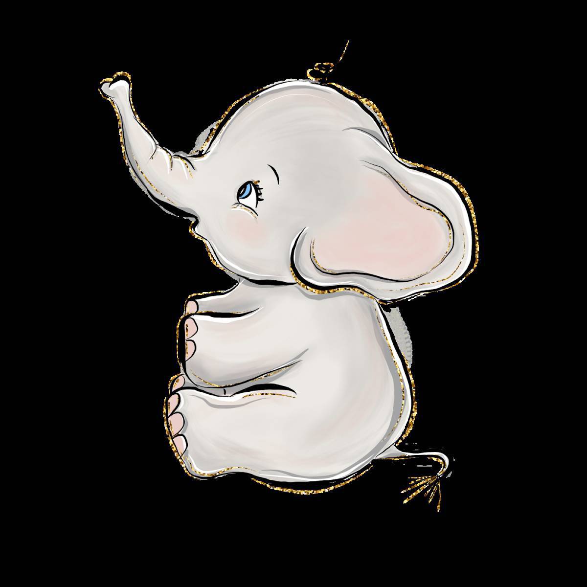 Слоненок для детей #26