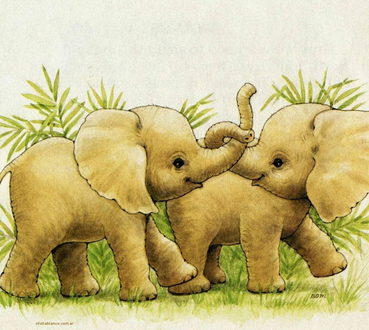 Слоненок для детей #28
