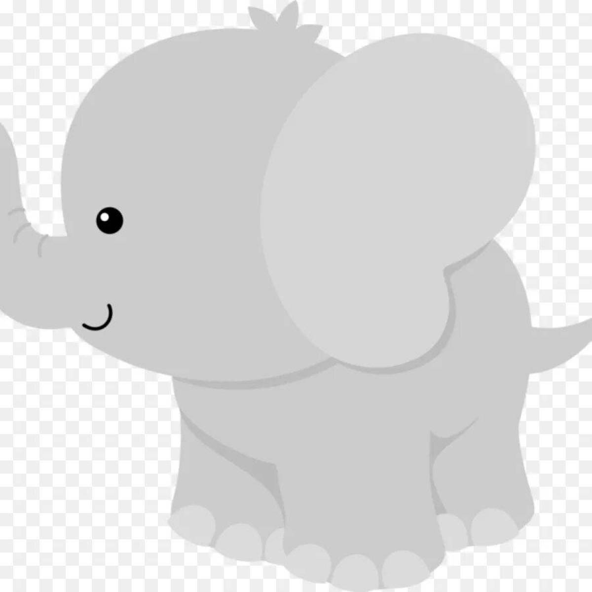 Слоненок для детей #30