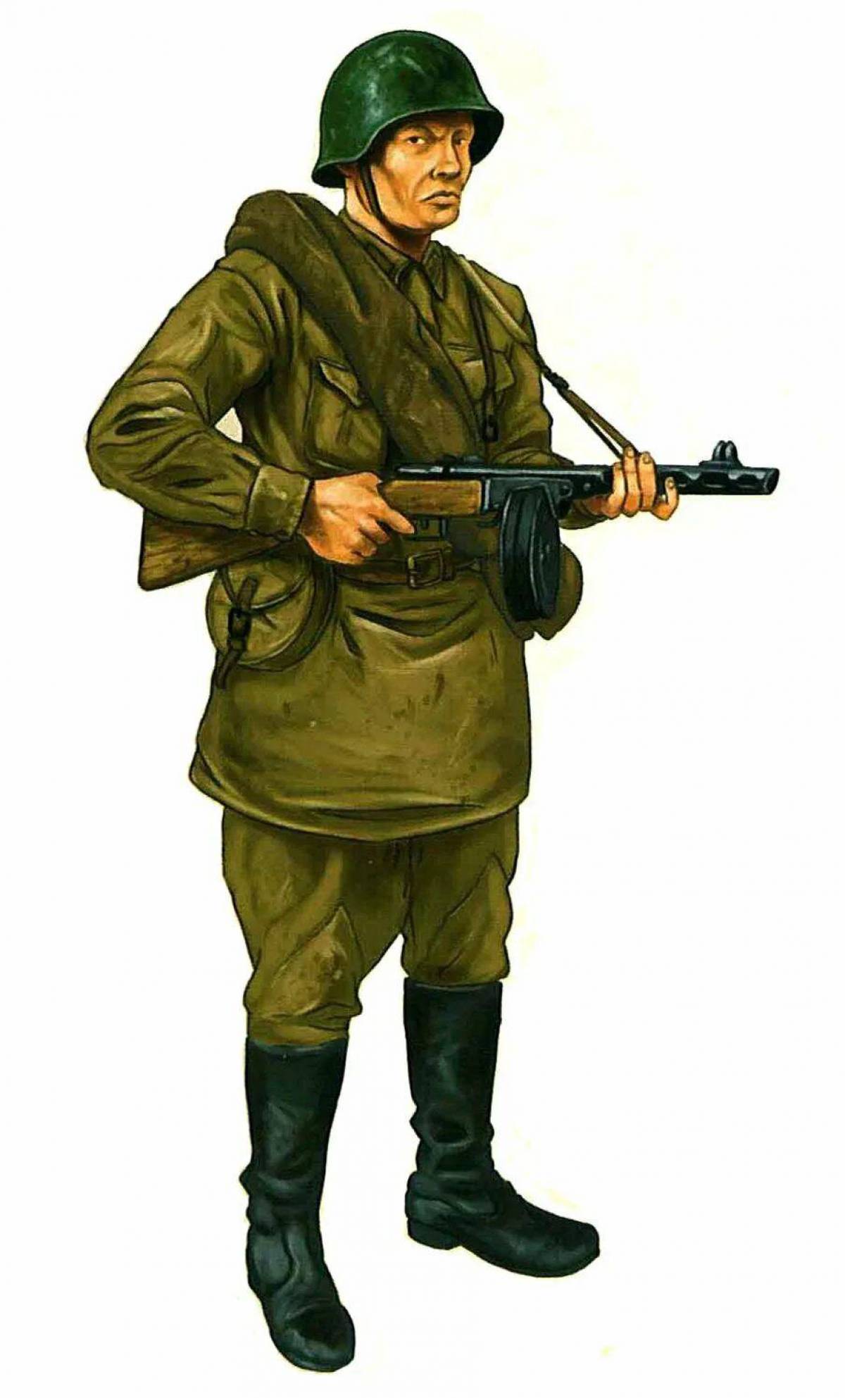 Солдат советский #36