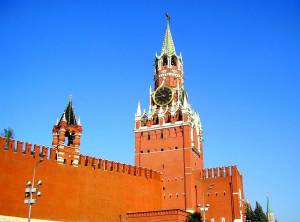 Раскраска спасская башня кремля #16 #508525