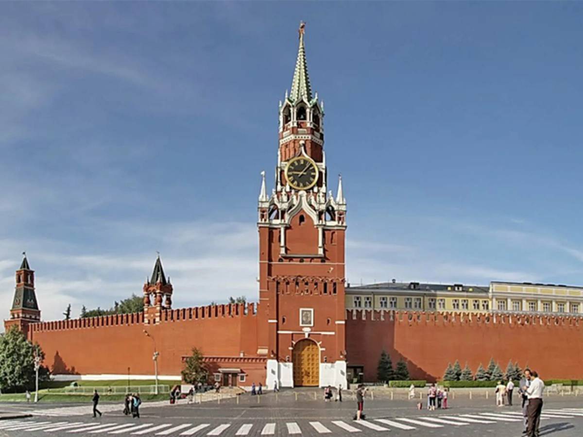 Спасская башня кремля #1