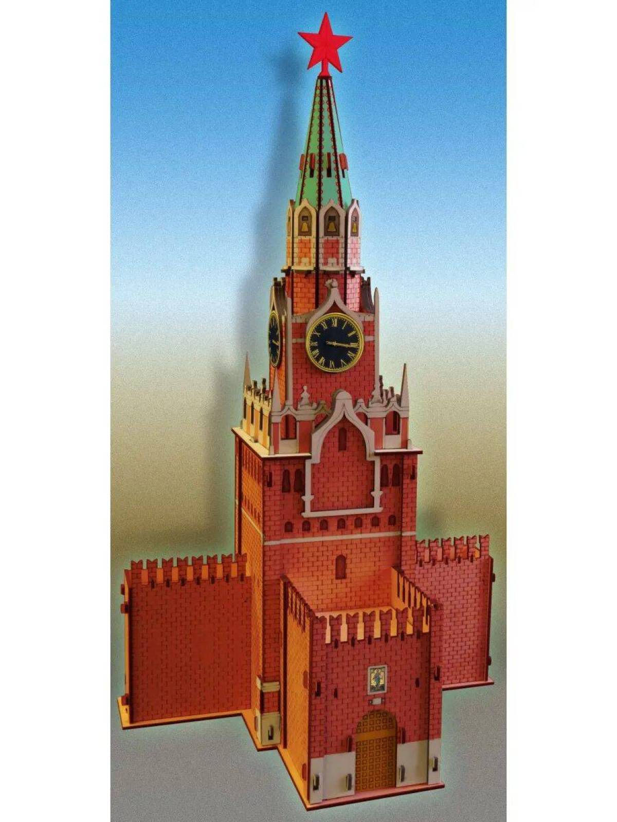 Спасская башня кремля #20