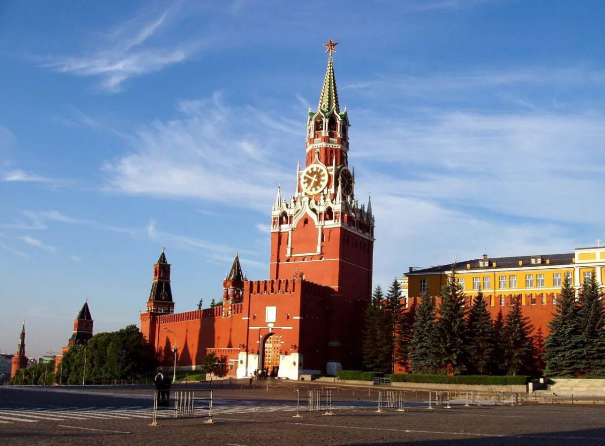 Спасская башня кремля #23