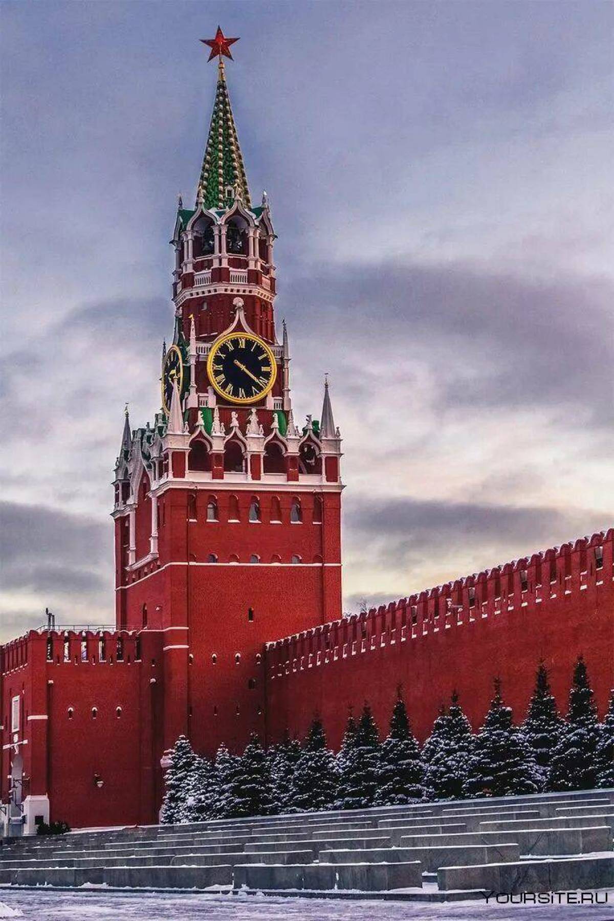 Спасская башня кремля #25