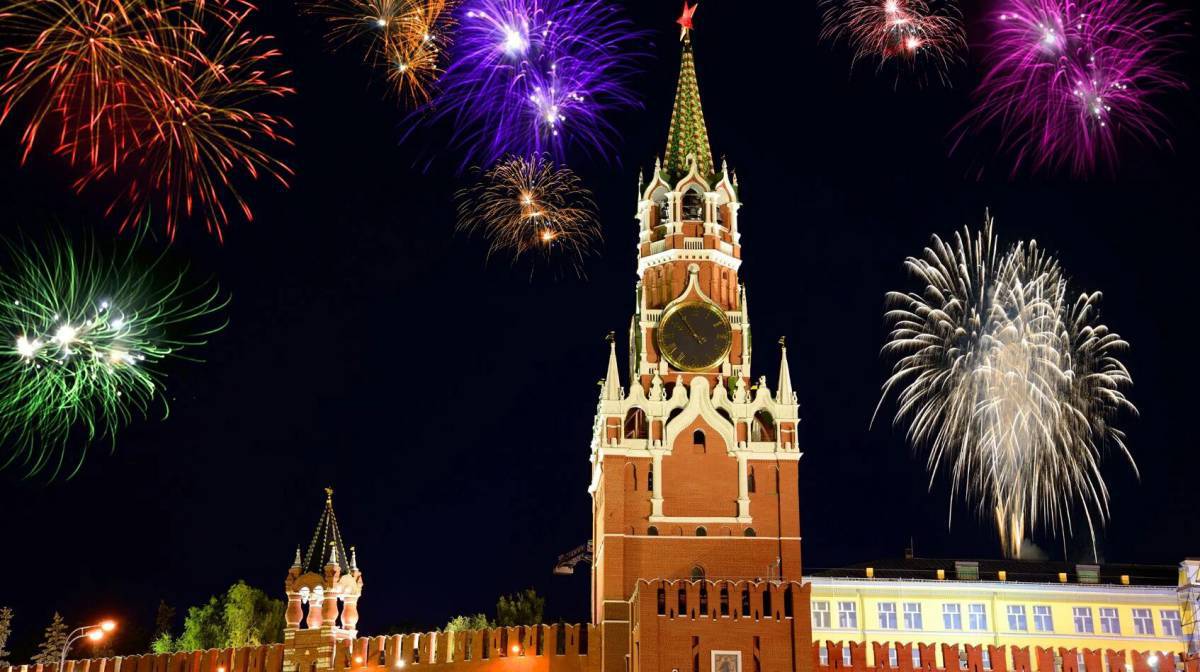 Спасская башня кремля #31