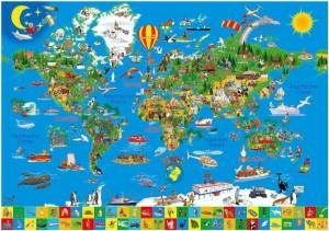 Раскраска страны мира для детей #17 #512851