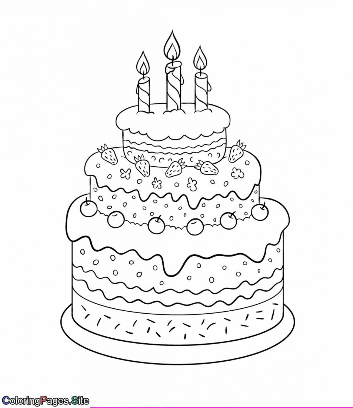 Тортики для детей 5 6 лет #27