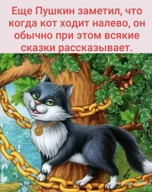 Раскраска ученый кот из сказки пушкина #4 #536018