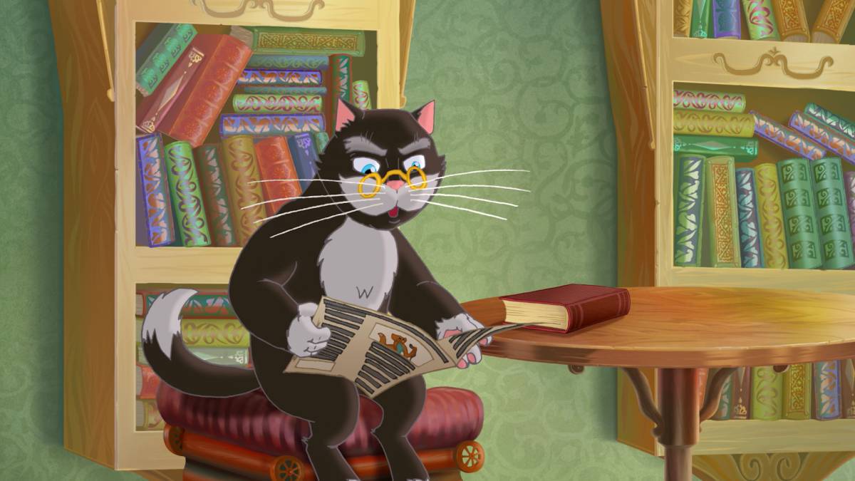 Ученый кот из сказки пушкина #20