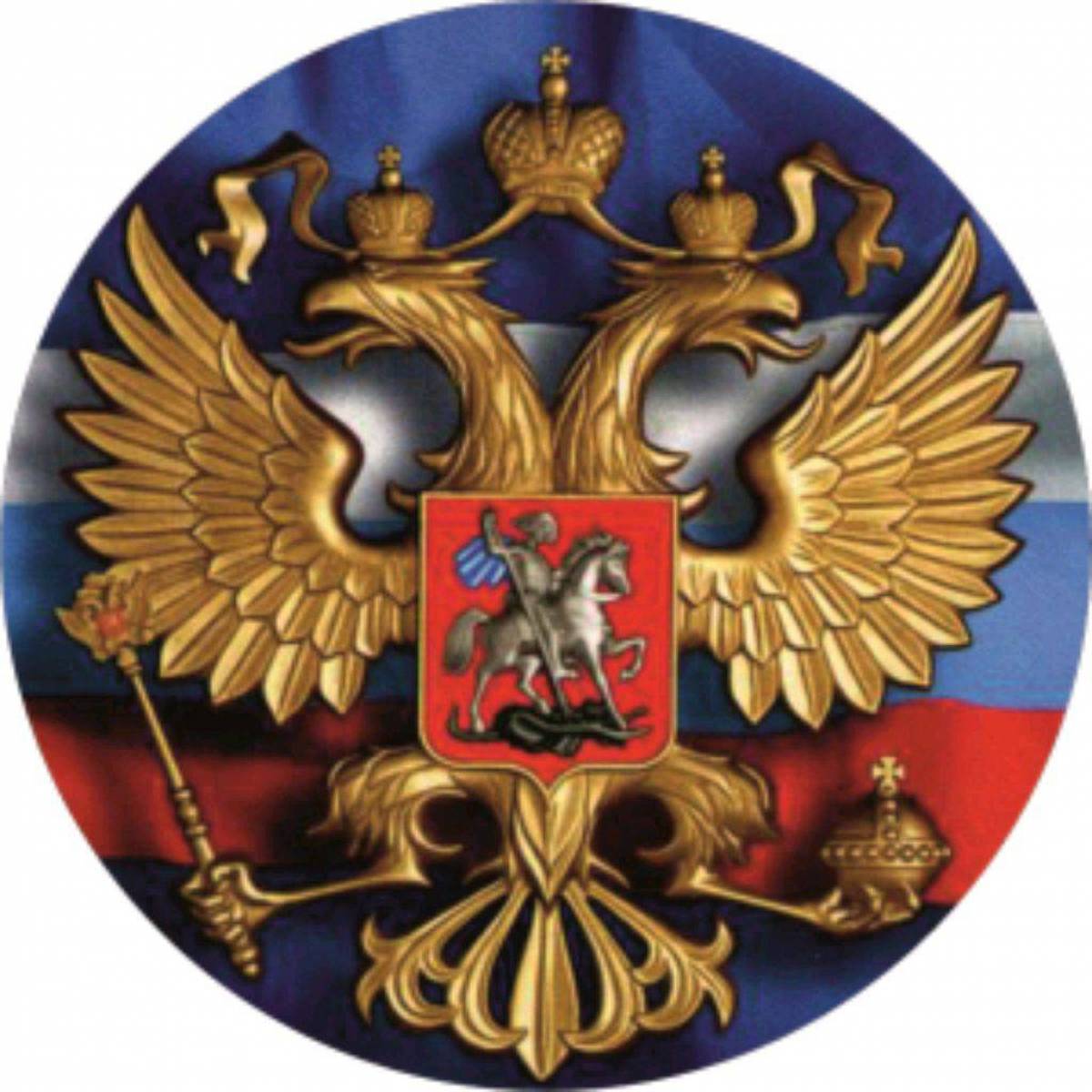 Флаг и герб россии #19