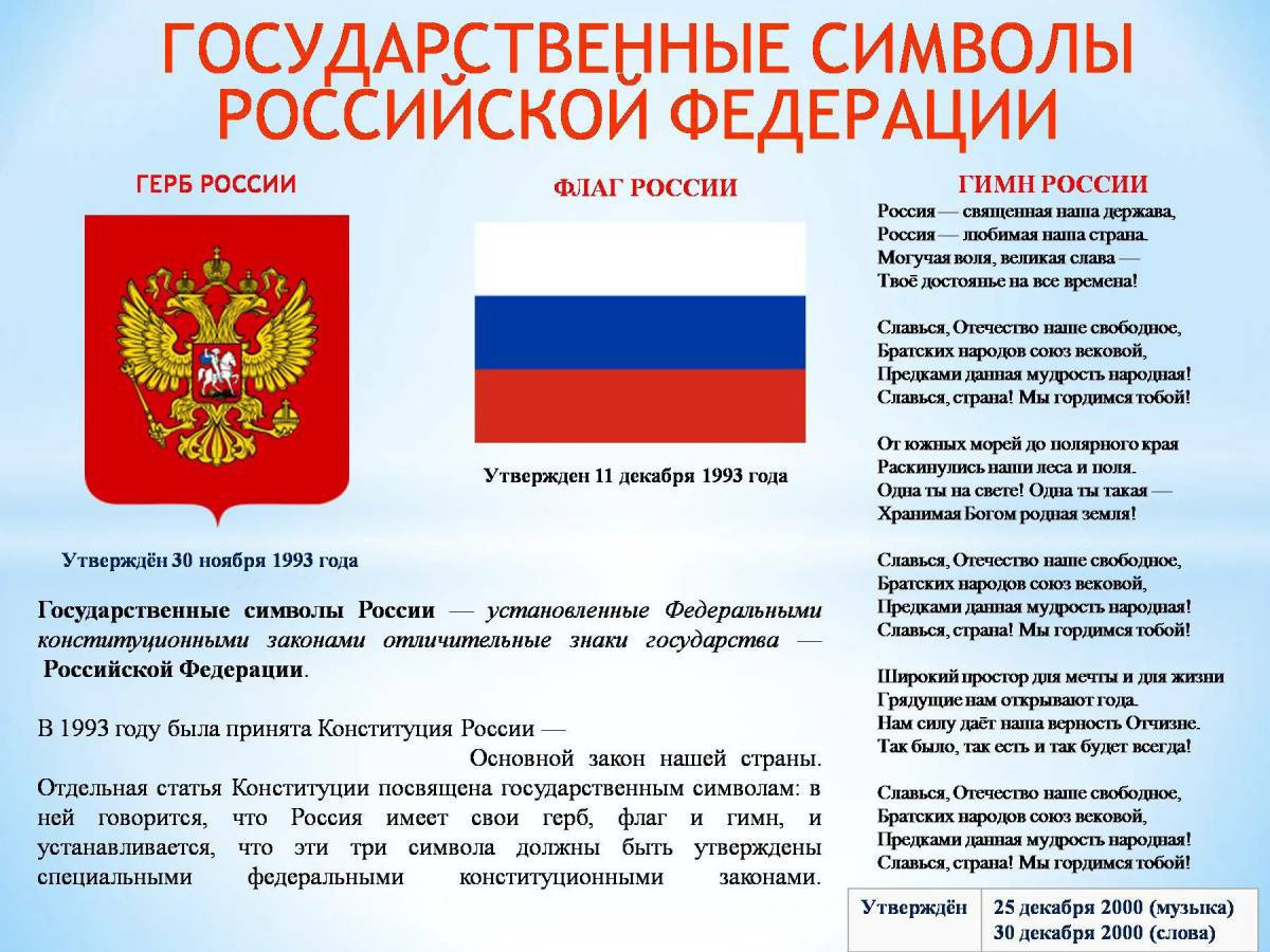 Флаг и герб россии #28