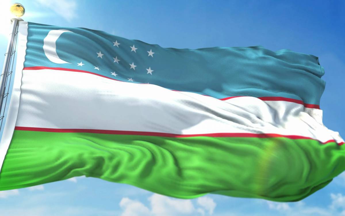 Флаг узбекистана #6