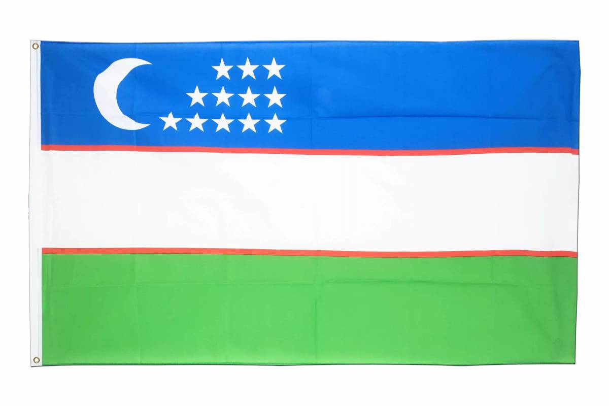 Флаг узбекистана #9