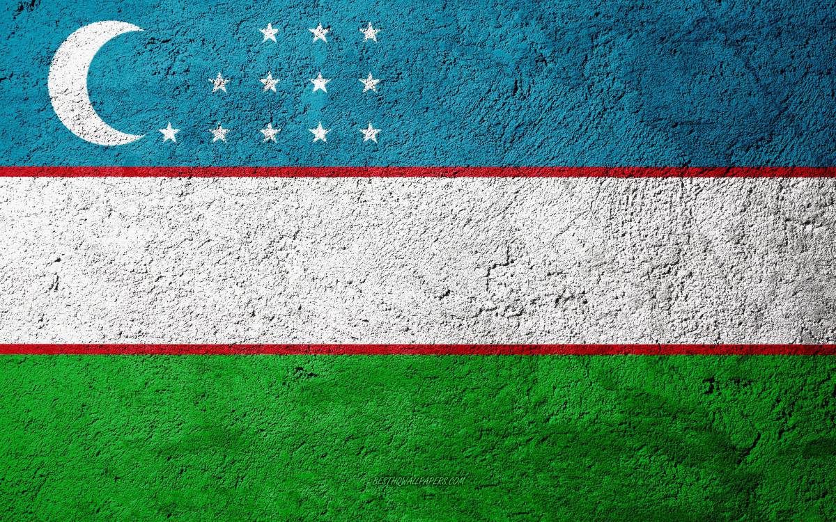 Флаг узбекистана #34