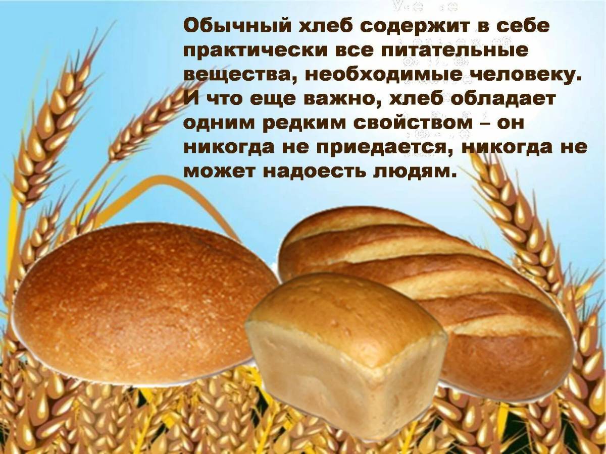 Хлеб всему голова для детей #12