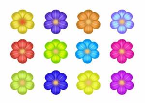 Раскраска цветочек для детей 5 6 лет #13 #552843