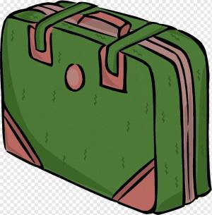 Раскраска чемодан для детей #38 #558945