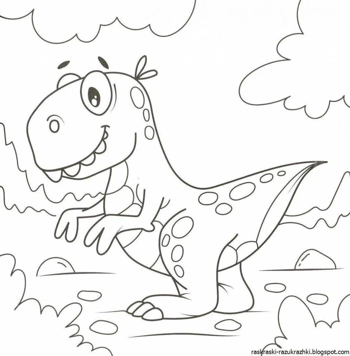 Динозавры для детей 4 5 лет #34