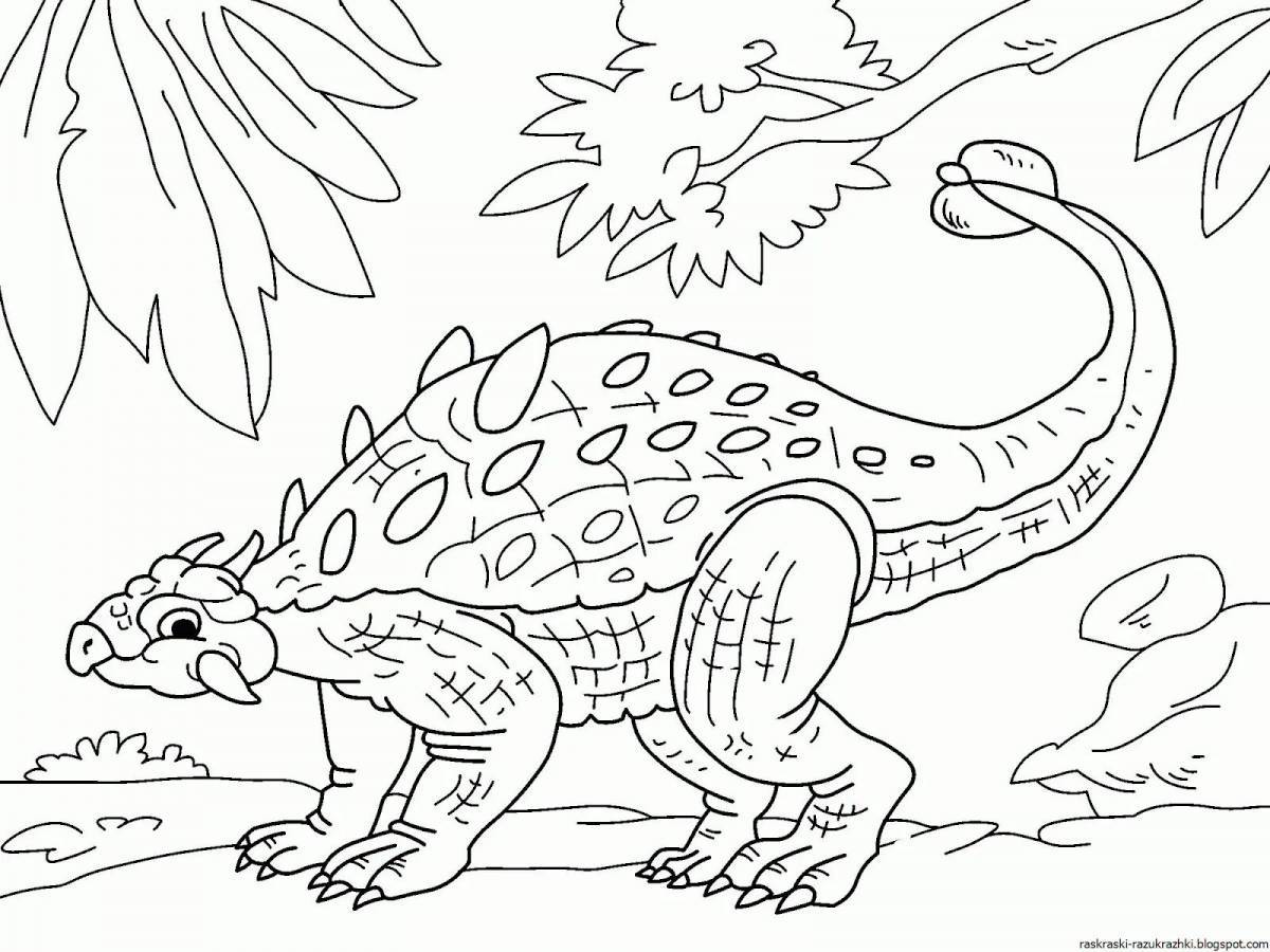 Динозавры для детей 4 5 лет #35