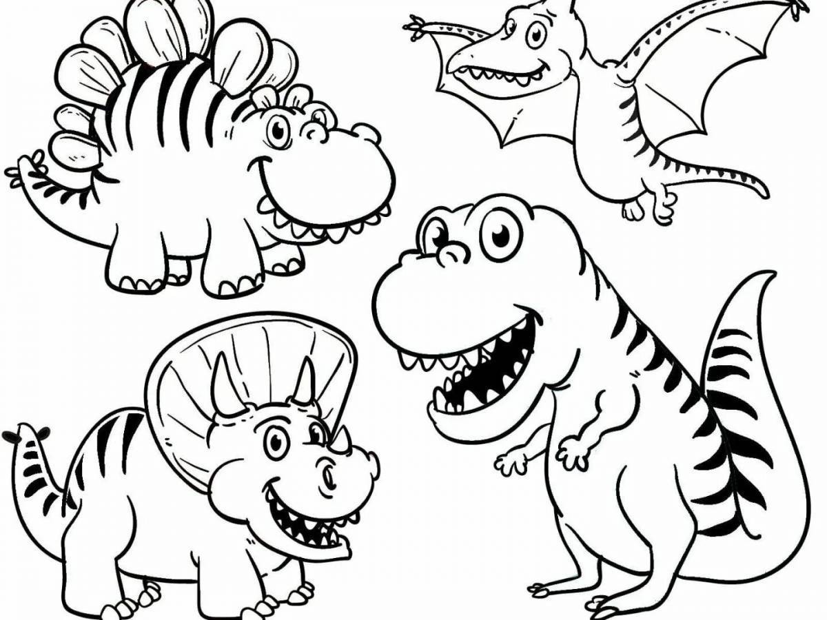 Динозавры для детей 4 5 лет #36